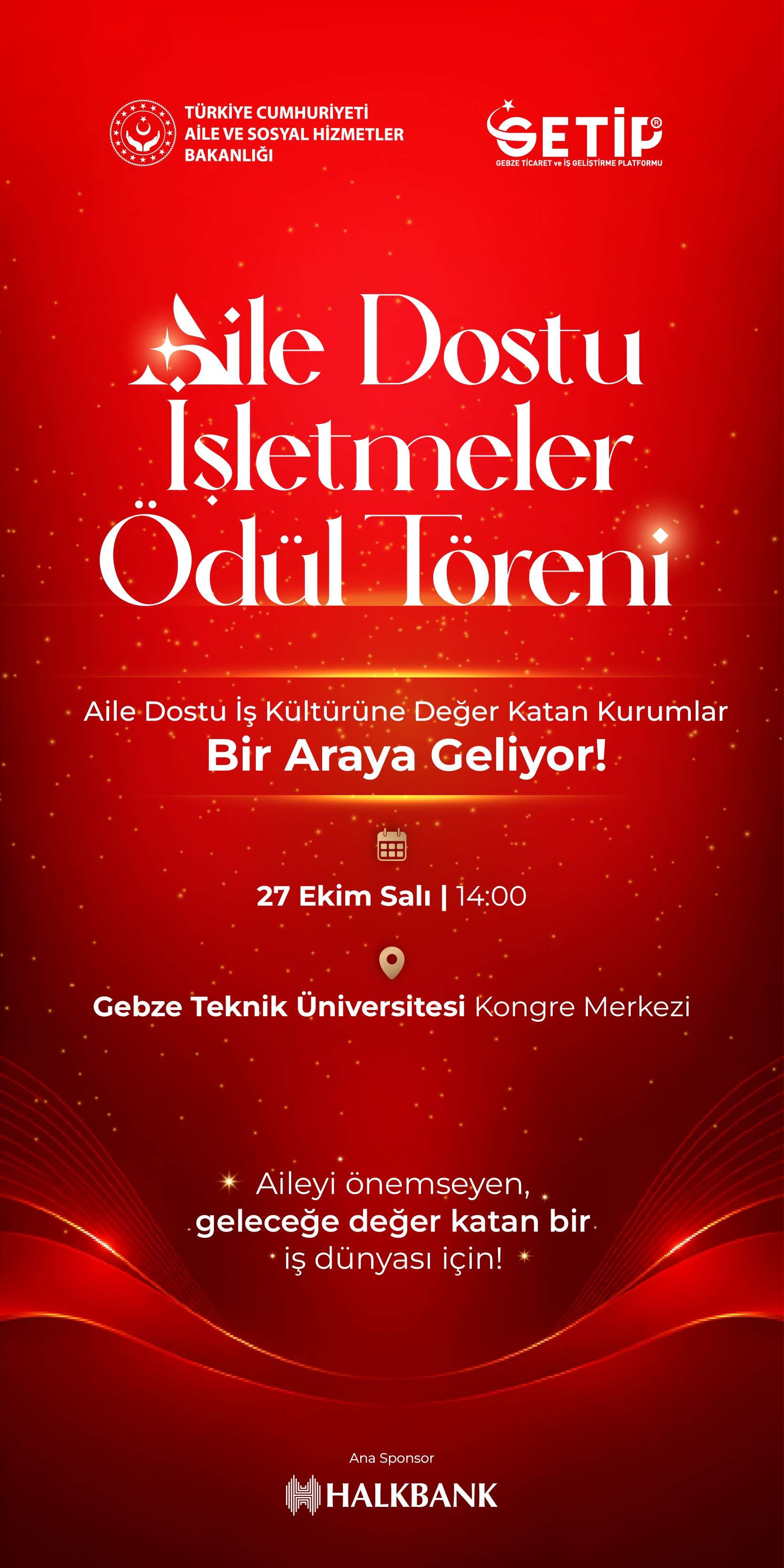 Aile Dostu İşletmeler Ödül Töreni